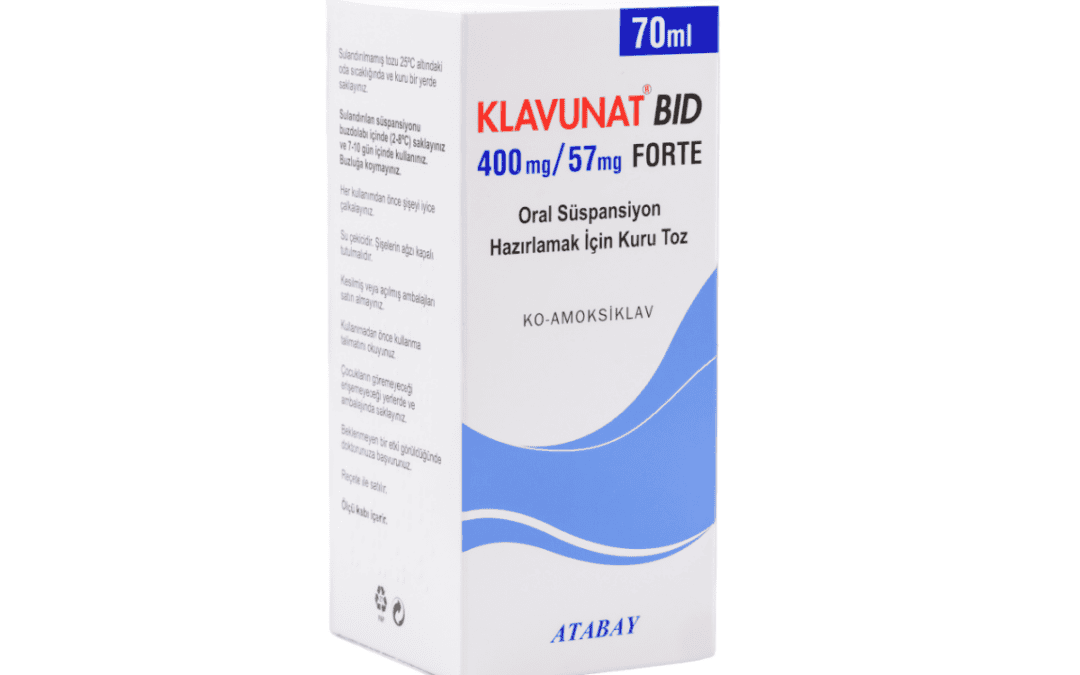 KLAVUNAT BID 400 mg/57 mg Forte Oral Süspansiyon Hazırlamak İçin Kuru Toz