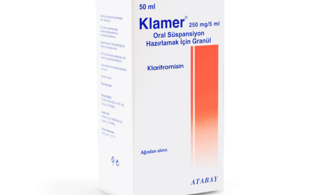 KLAMER 250 mg/5 mL Oral Süspansiyon Hazırlamak İçin Granül
