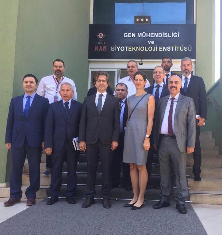 TÜBİTAK MAM Başkanı Sayın Dr. İbrahim Kılıçaslan’ı ziyaretimiz