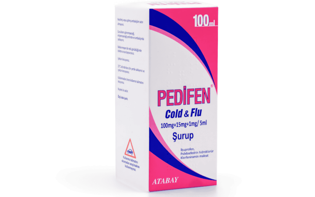 PEDİFEN COLD&FLU 100 mg + 15 mg + 1 mg/5 mL Şurup