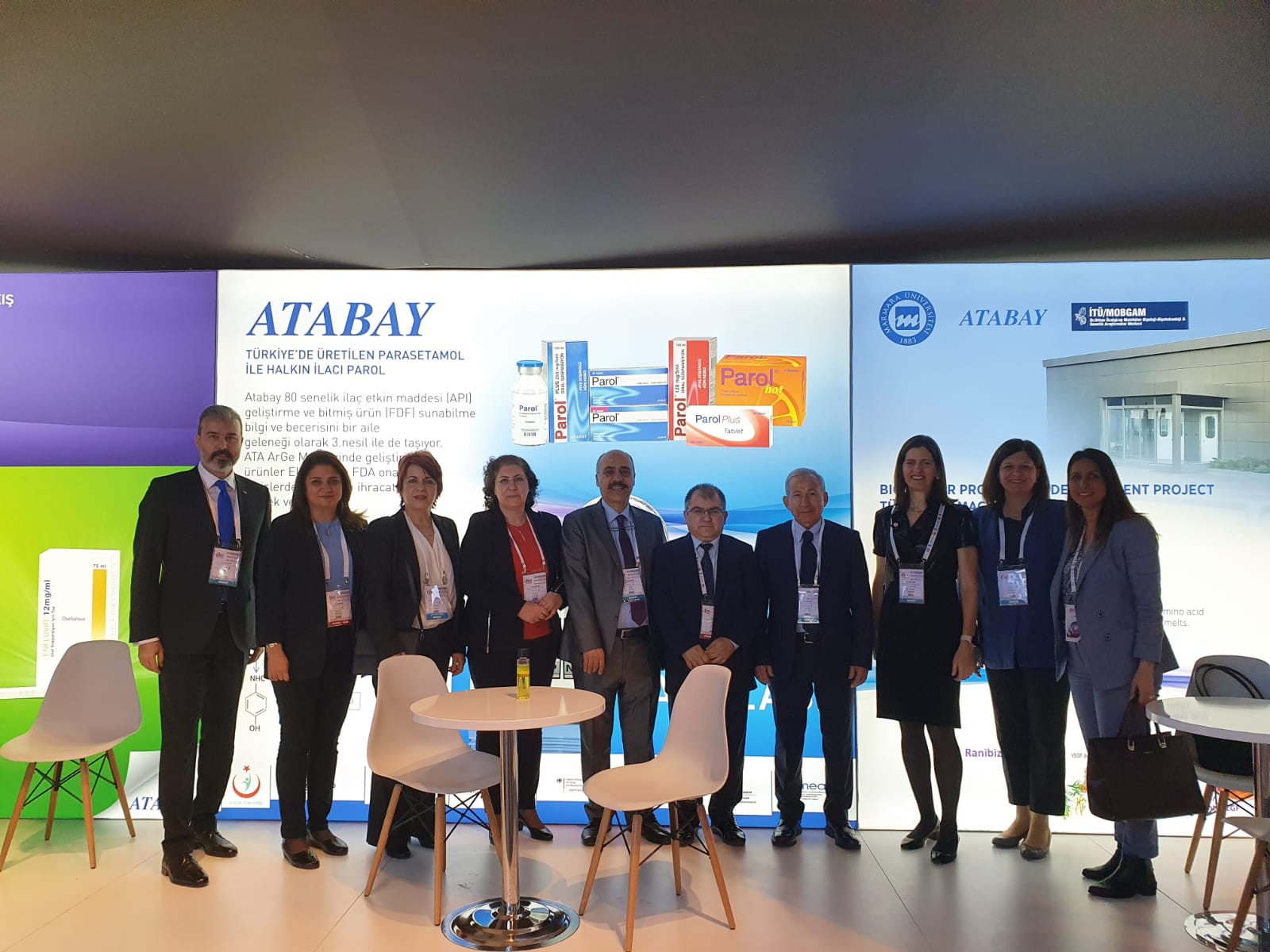 İVEK Vakfı ArGe & Biyoteknoloji Komisyonu tarafından organize edilen BioTÜRKİYE Konferansında ATABAY Kimya olarak Bronz Sponsor olduk