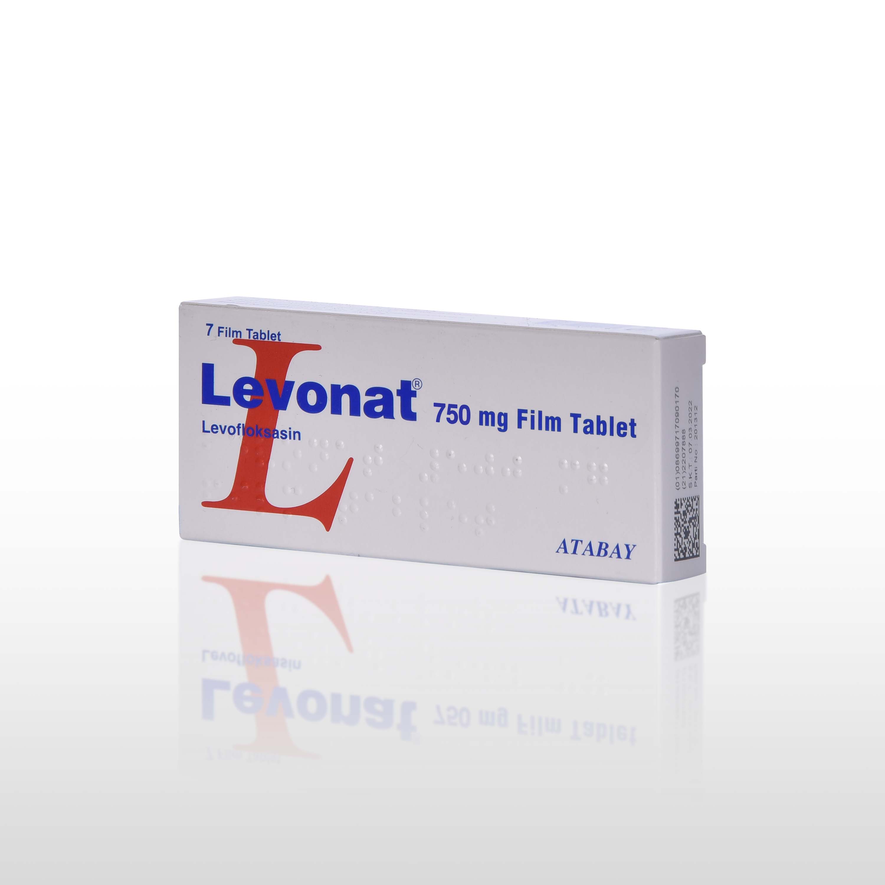 LEVONAT 750 mg Film Tablet