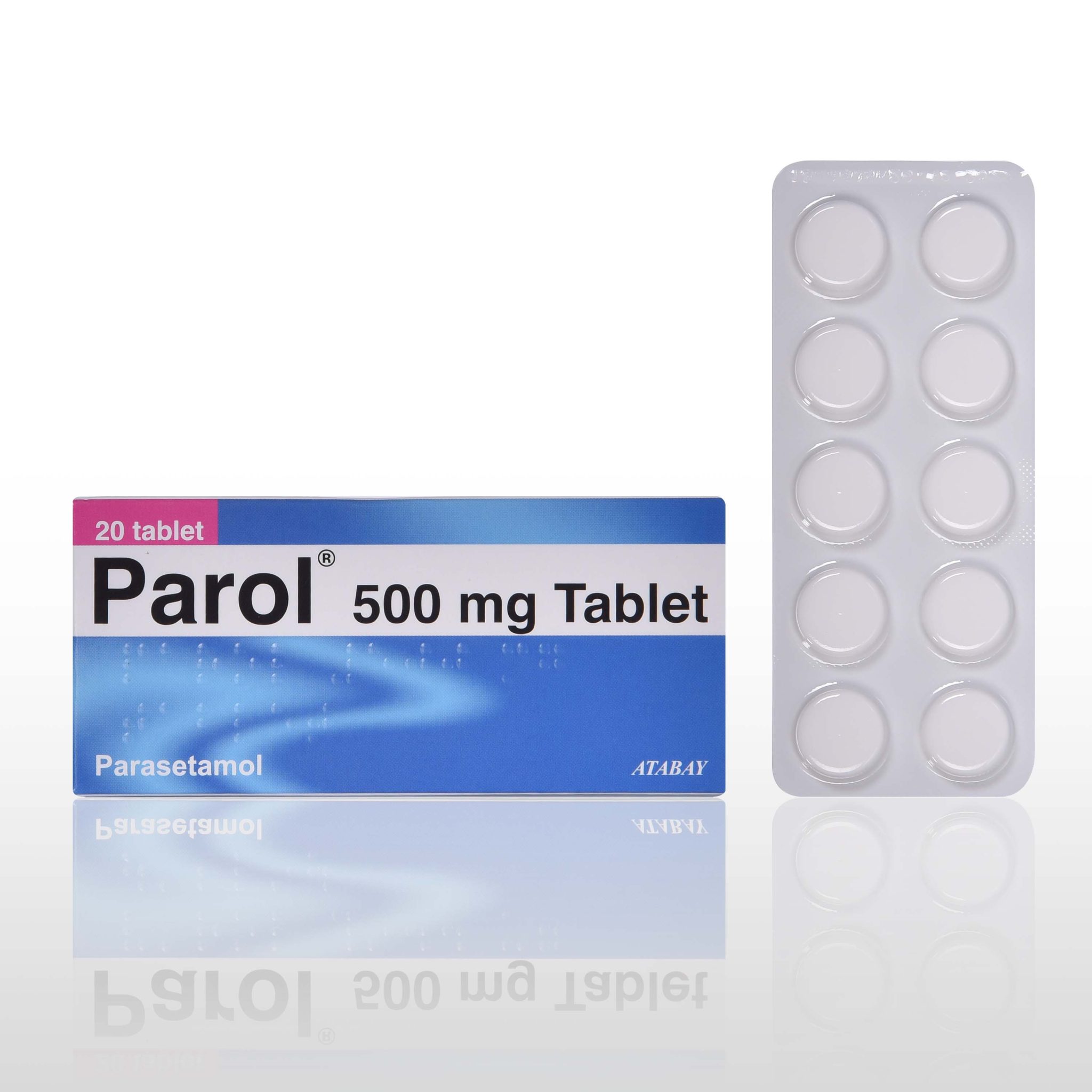 parol 500mg b/30ces