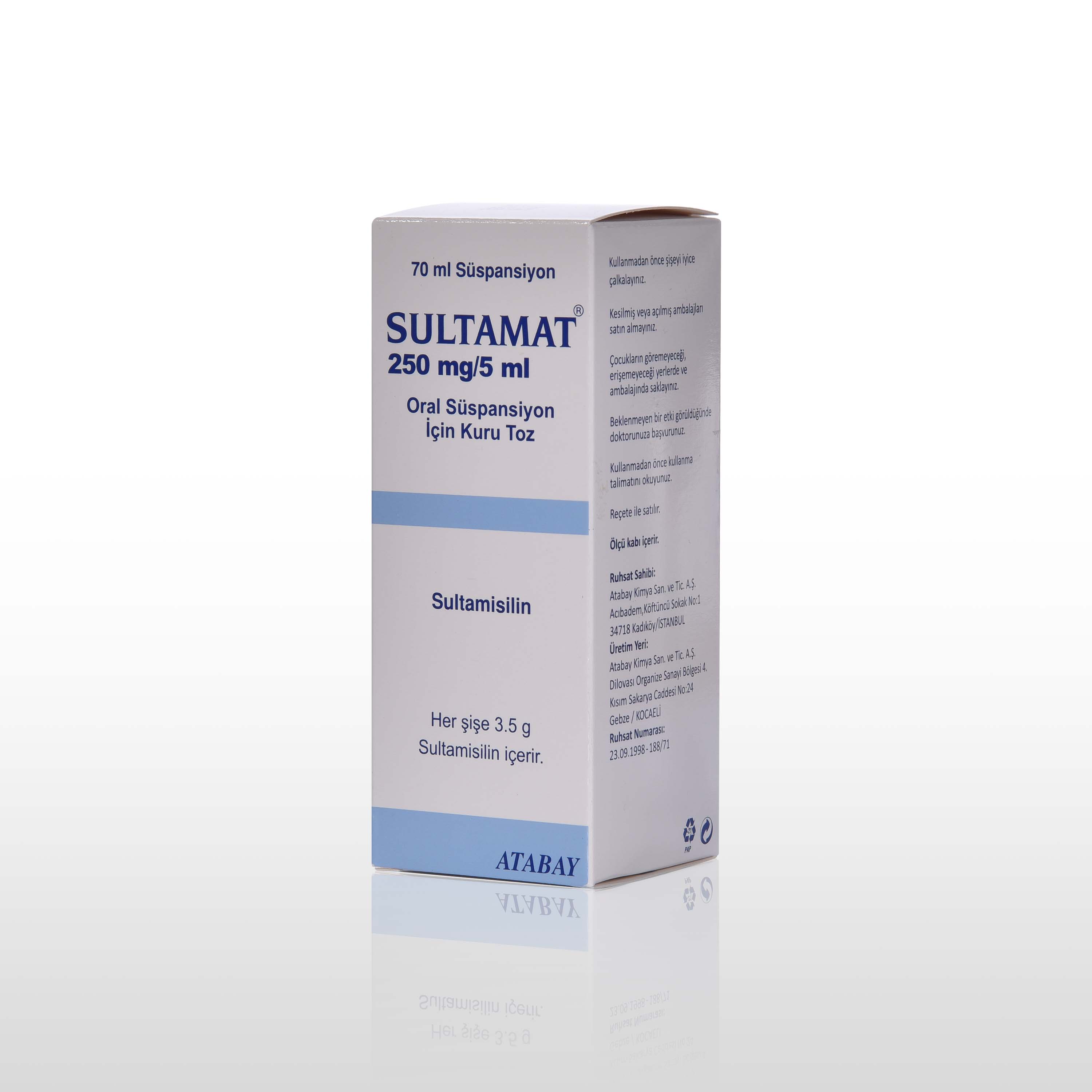 SULTAMAT Powder For Oral Suspension