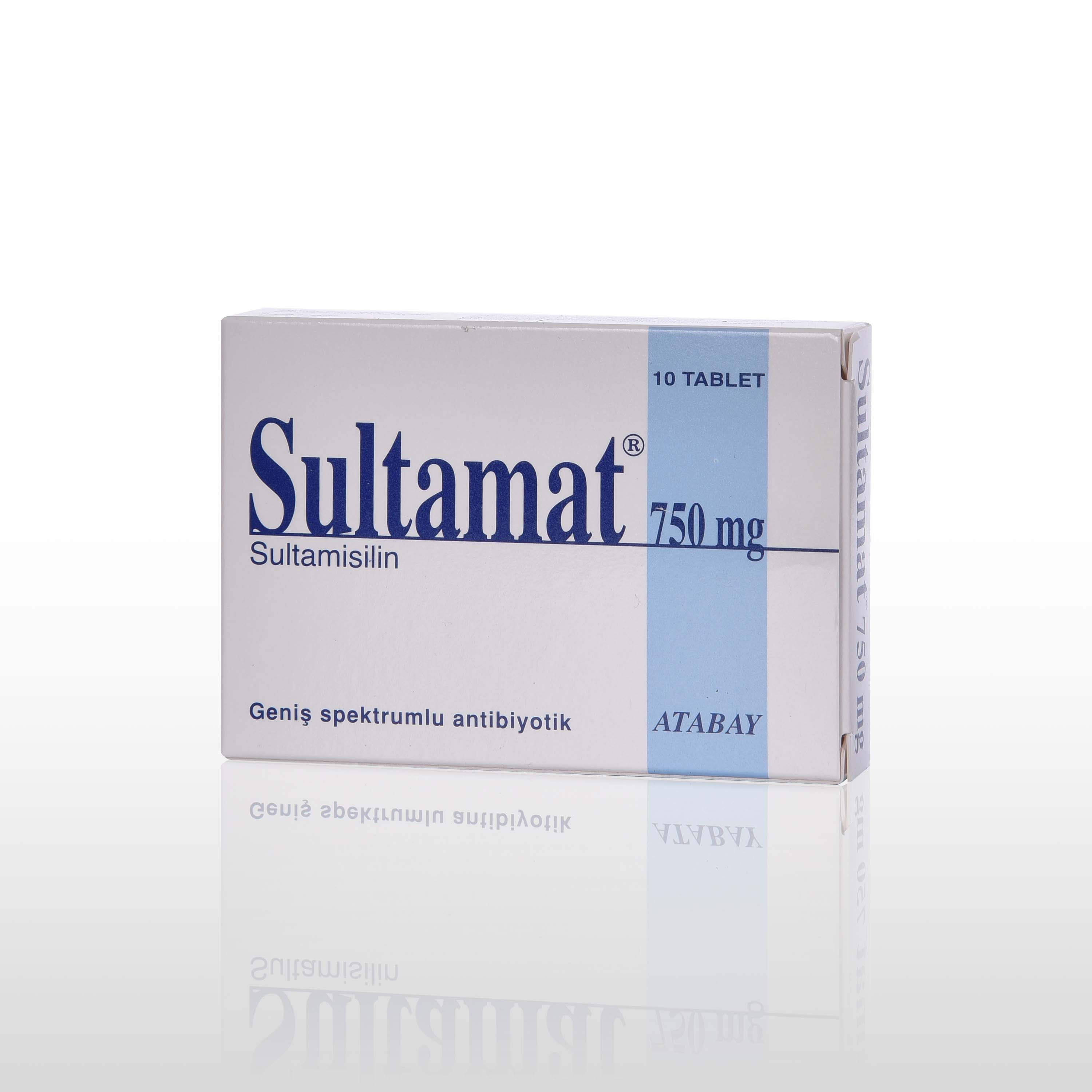 SULTAMAT 750 mg Tablet