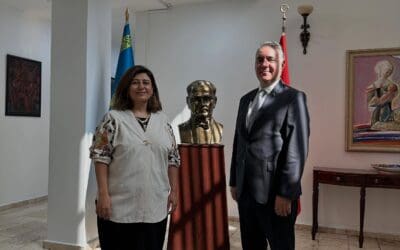 Ознакомительный визит Генерального консульства Турецкой Республики в Алматы от имени Atabay Kimya Sanayi ve Ticaret A.Ş.